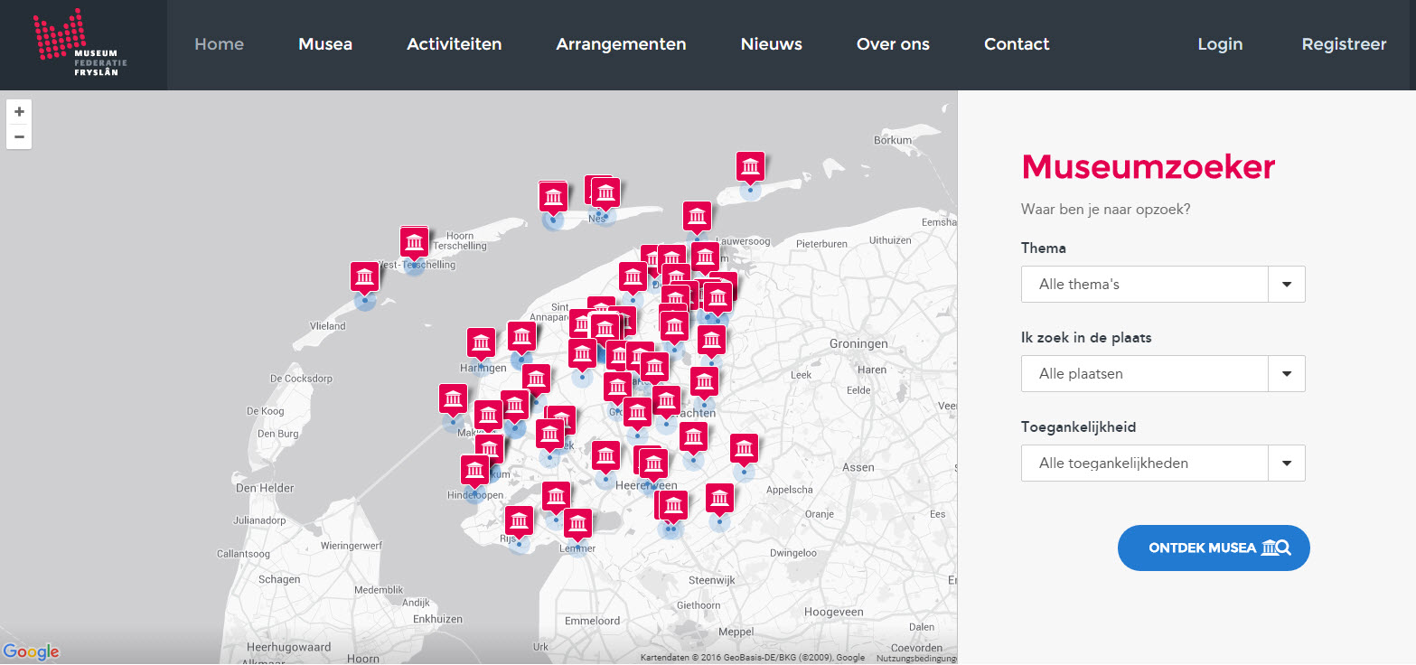 Museumfederatie Fryslân stellt neue Website online