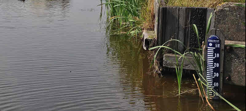 Wasserstand im IJsselmeer